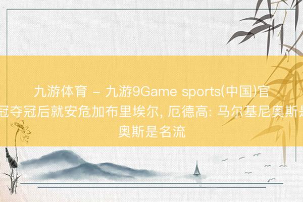 九游体育 - 九游9Game sports(中国)官网 欧冠夺冠后就安危加布里埃尔， 厄德高: 马尔基尼奥斯是名流